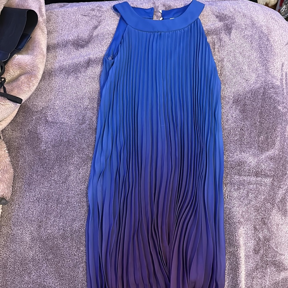 Tween Diva Dress blue and purple Sz 12 🌺Bundle & Save🌺